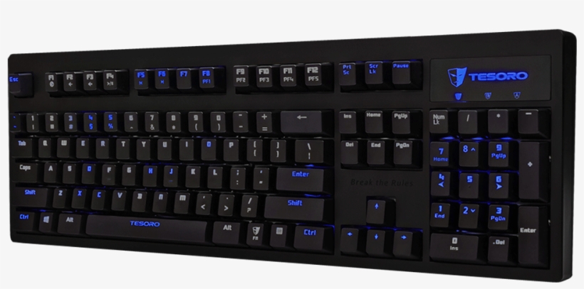 Per Key Customizable Illumination - Tesoro Keyboard, transparent png download
