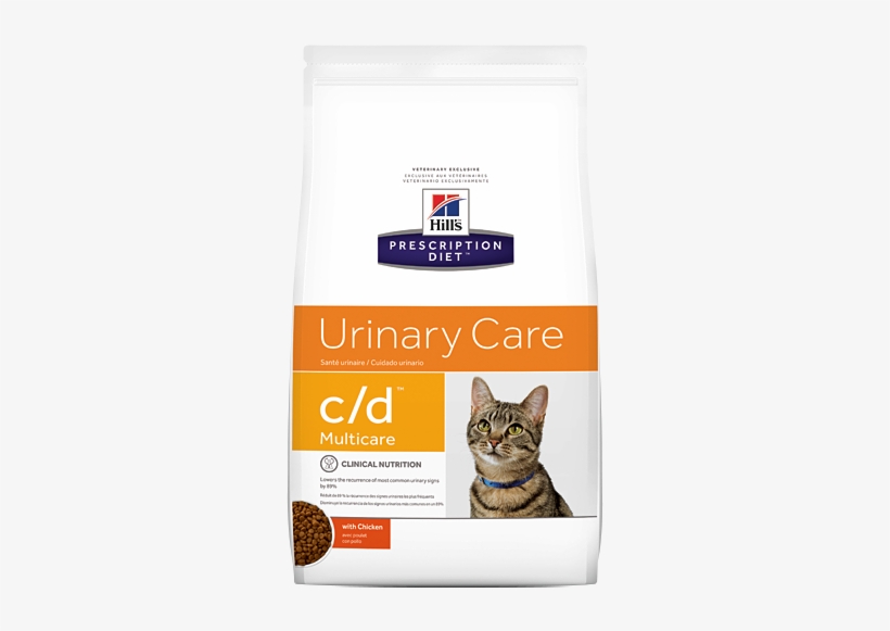 Hills Cd Multicare Feline Urinary Care With Chicken - Urinary Care Dog Food, transparent png download