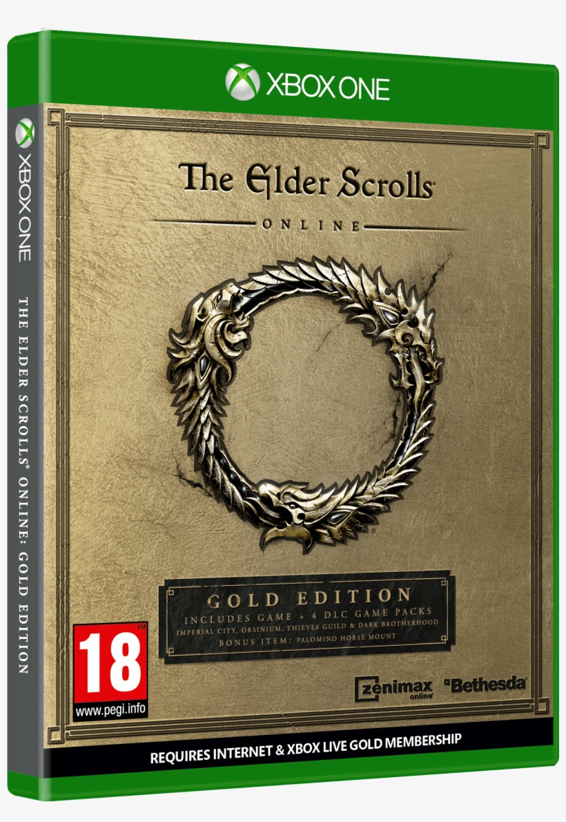 The Elder Scrolls Online Gold Edition Announced For - Teso Gold Edition Ps4, transparent png download