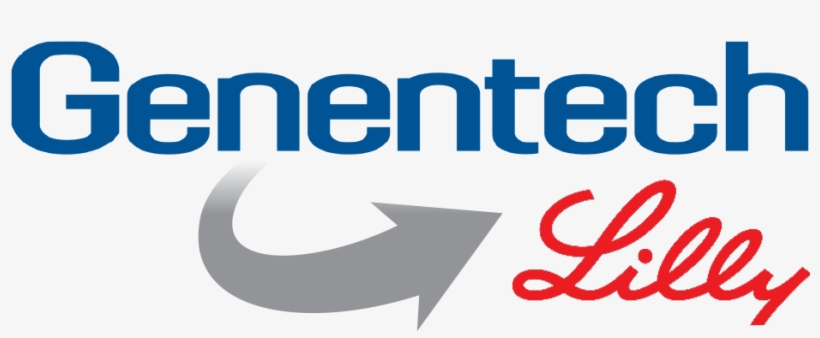 Genentech Lilly Desktop Genentech Lilly Mobile - Genentech Logo, transparent png download