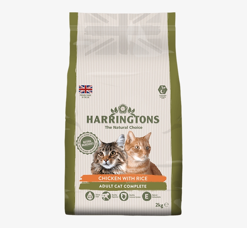 Find Your Nearest Stockist - Harringtons Complete Dry Cat Food With Chicken, transparent png download