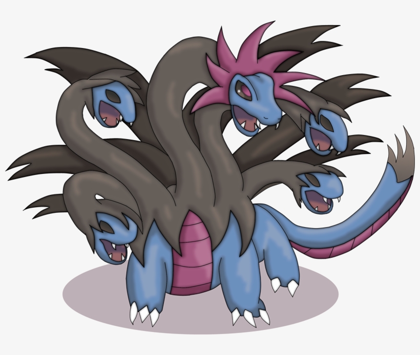 Mega Hydreigon Pokédex, transparent png download