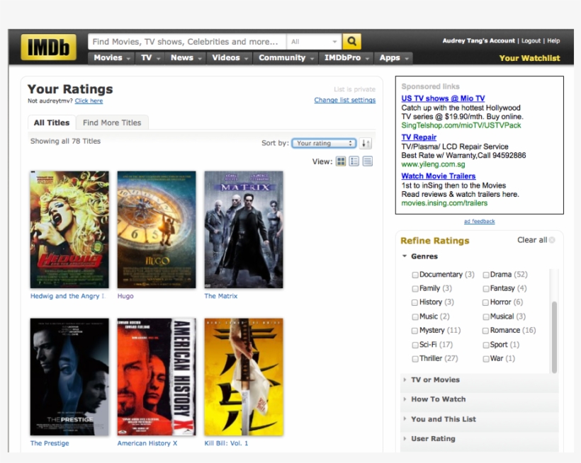 How Do You Rate Your Movies - Kill Bill Vol 1, transparent png download