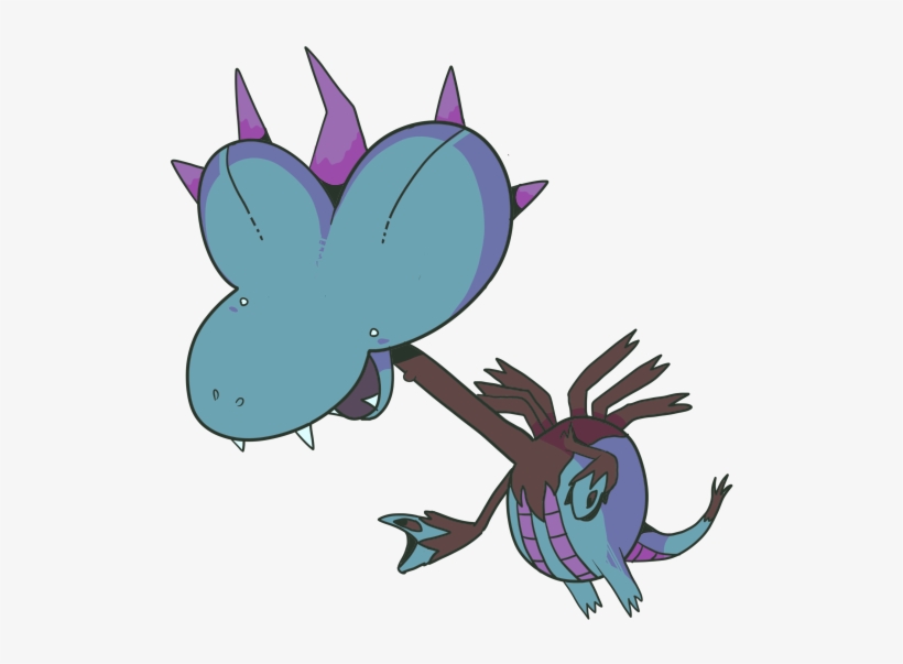 Hydreigon Is A Cutie - Fat Hydreigon, transparent png download