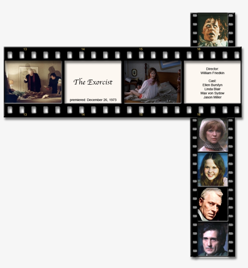 Movie Reviews- The Exorcist - (ss2754752) Cast The Exorcist Movie, transparent png download