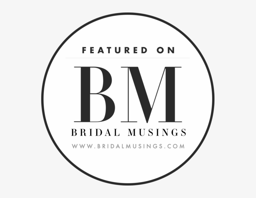 Bm White Badge Circular - Bride, transparent png download