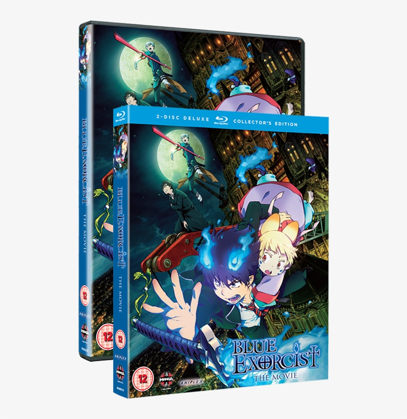 Blue Exorcist The Movie - Blue Exorcist The Movie Blu-ray, transparent png download