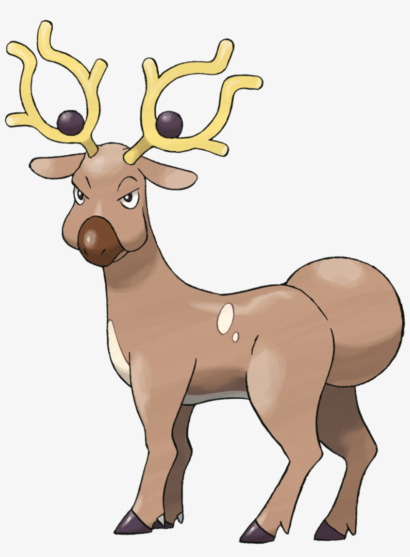Stantler - Stantler Pokemon Png, transparent png download