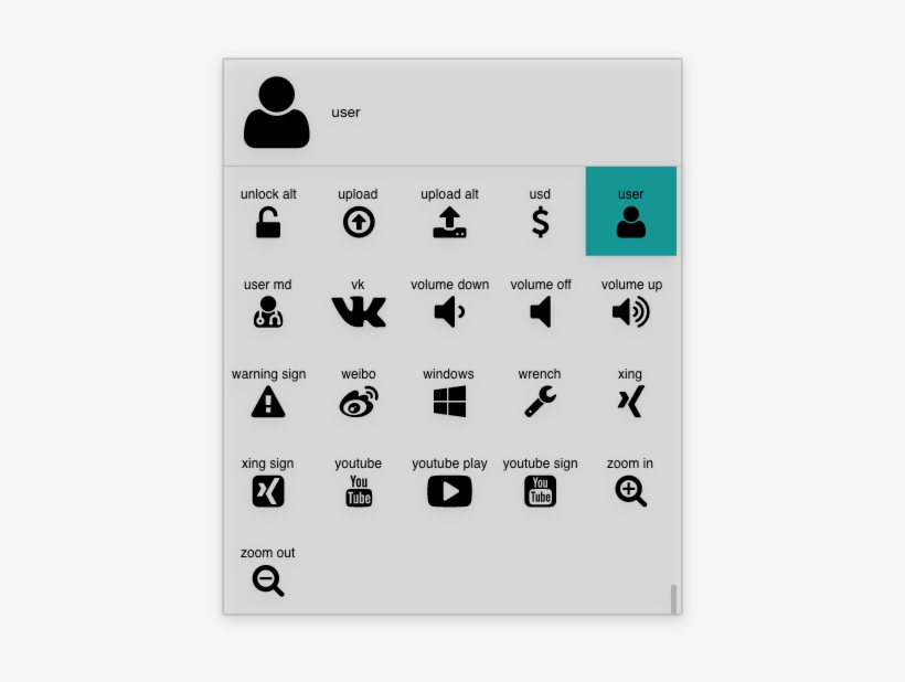 Icon Picker - Icon Navigation Bar, transparent png download