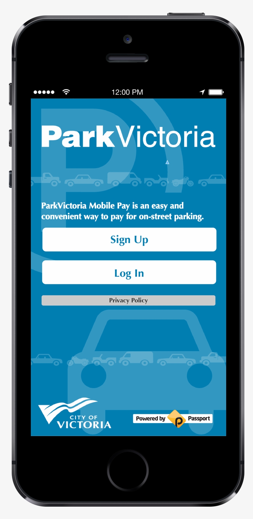Parkvictoria Mobile Payment App For On-street Parking - Sign Up Parking App, transparent png download