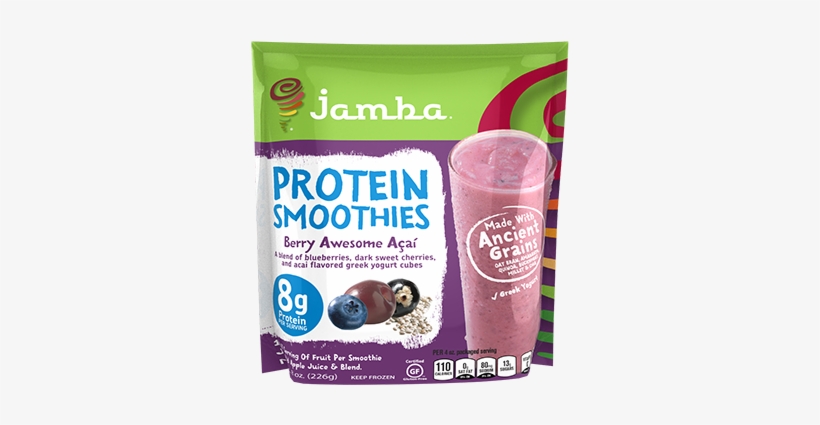 Jamba At Home Smoothies Berry Awesome Acai - Jamba Juice Acai Packet, transparent png download