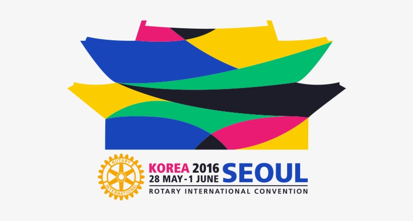 Ri Convention Logo - Rotary International Convention 2016 Seoul, transparent png download
