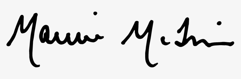 Aurie Mcinnis Signature - Signature, transparent png download