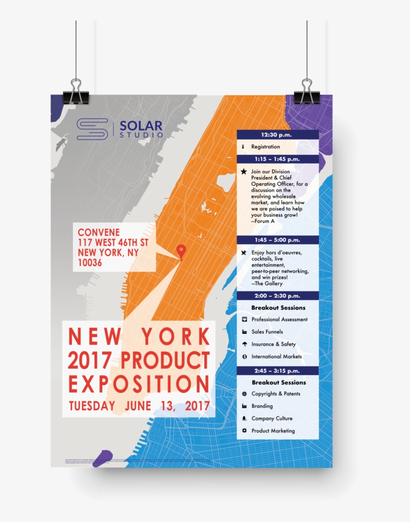 Chicago Expo Gen Clips 01 - Flyer, transparent png download