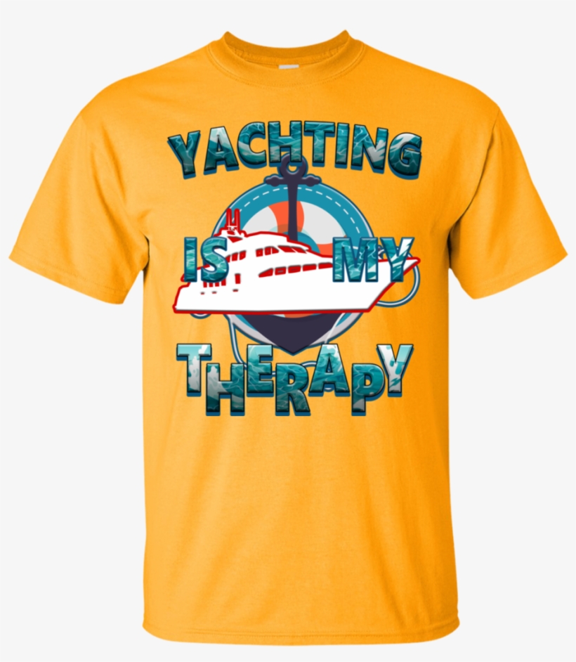 Yachting Gildan Ultra Cotton T-shirt - Yellow Wonder Woman Shirt, transparent png download
