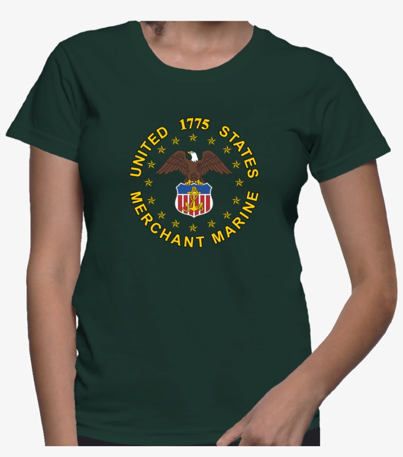 Women's Gildan Tee Usmm Logo 3 Free Shipping Merchant - Im Always Right Shirt, transparent png download