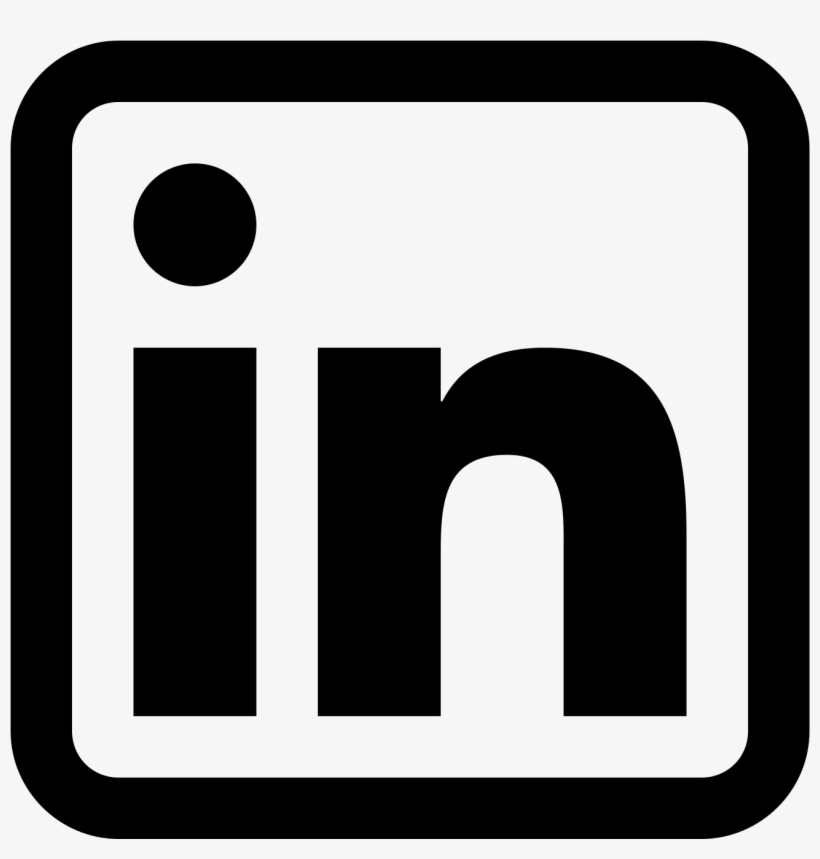 Facebook Instagram Twitter Linkdin - Linkedin, transparent png download