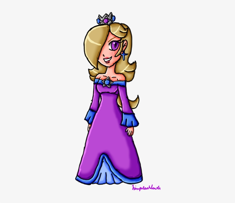 Mario And Luigi Invaders From Space-rosalina By Ninpeachlover - Video Game, transparent png download