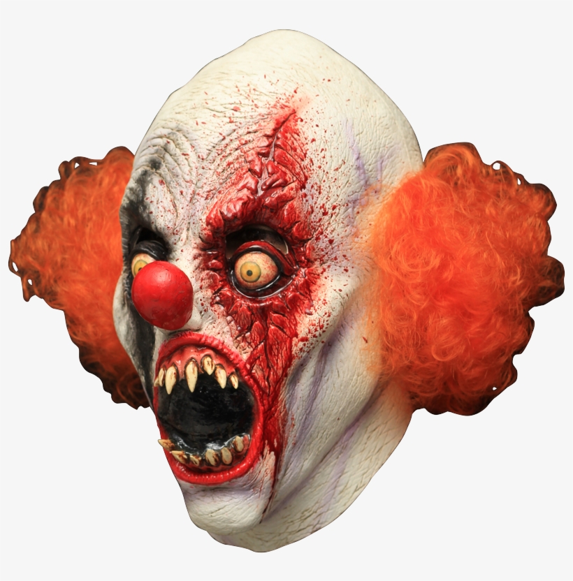 It Clown - Halloween Mask - Creepy Clown Masks, transparent png download