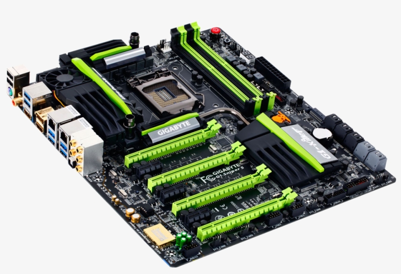 Placa Mãe - Gigabyte Z87x Oc, transparent png download