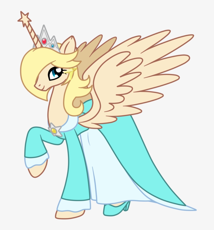 Silverromance, Ponified, Pony, Rosalina, Safe, Simple - Princess Rosalina As A Pony, transparent png download