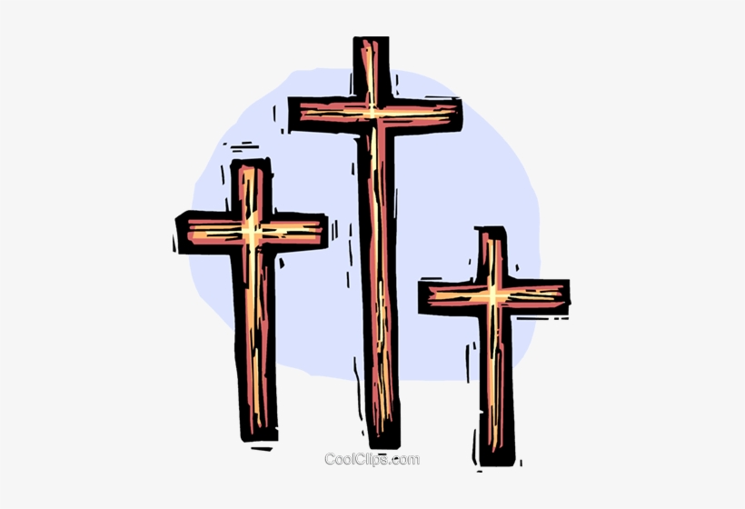 Three Crosses Clipart