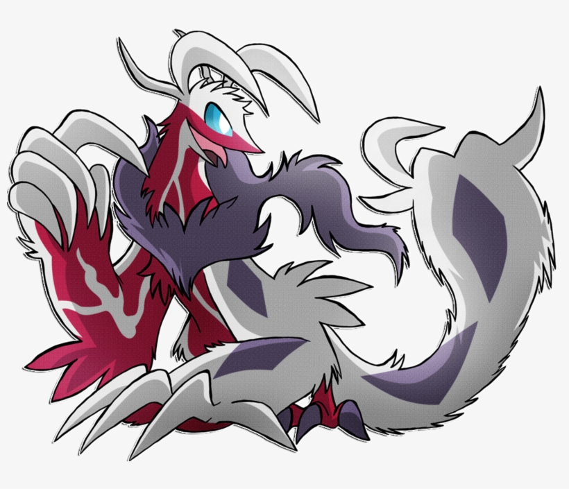 Yo Shiny Yveltal By Softmonkeychains On Deviantart - Shiny Yveltal Fanart, transparent png download