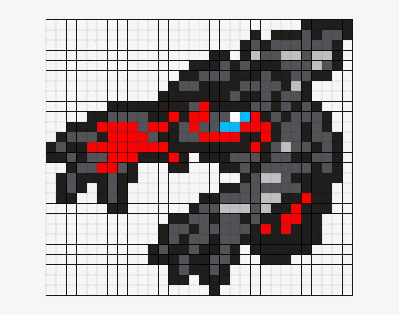 Yveltal Perler Perler Bead Pattern / Bead Sprite - Yveltal Perler Beads, transparent png download