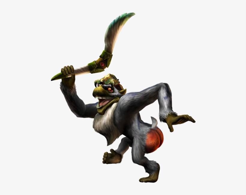 Legend Of Zelda Twilight Princess Monkey, transparent png download