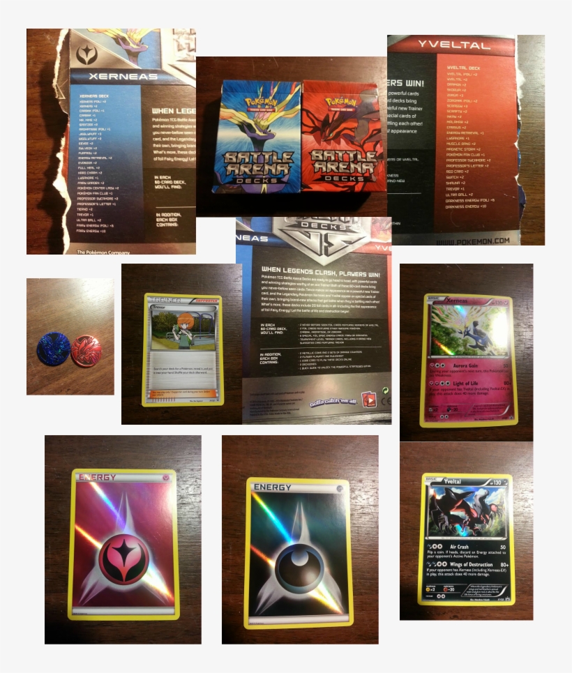 Pokemon Battle Arena X & Y Deck, transparent png download