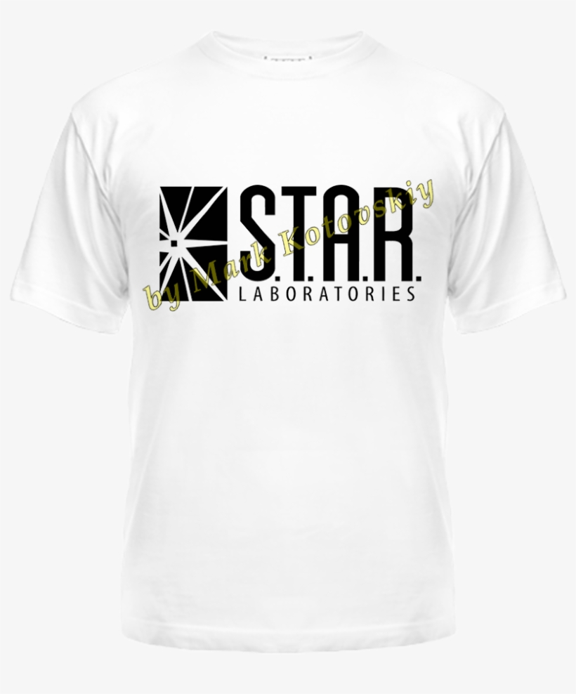 Заказать Футболка С Принтом S - Star Labs - Blue T-shirt, transparent png download