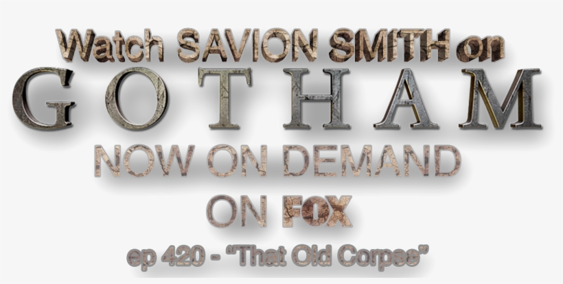 Gotham, My National Tv Premiere - Television, transparent png download