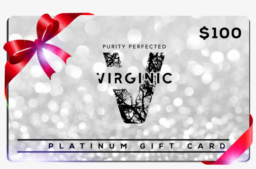 $100 Platinum Gift Card - Red Ribbon, transparent png download