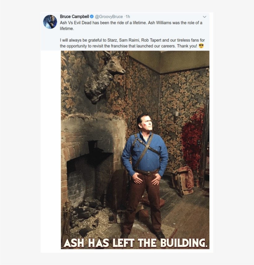 This Just In Ash Vs Evil Dead Canceled House Of - Ash Evil Dead, transparent png download