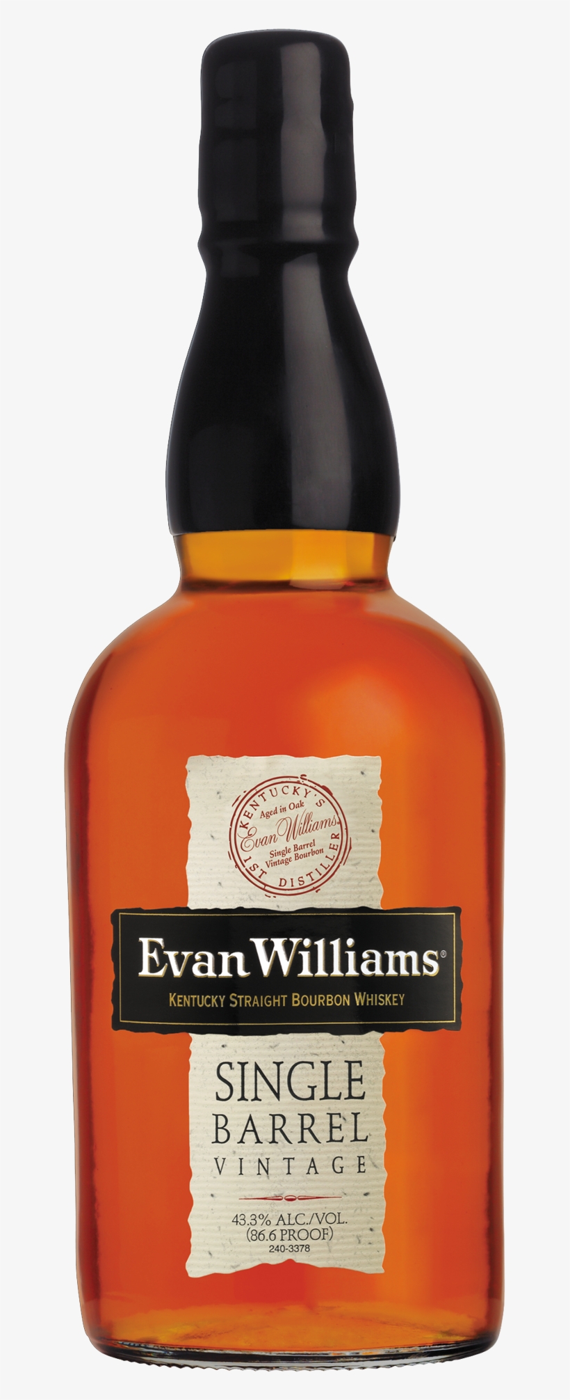Evan Williams Single Barrel Bourbon 700ml - Evan Williams Single Barrel 750ml, transparent png download