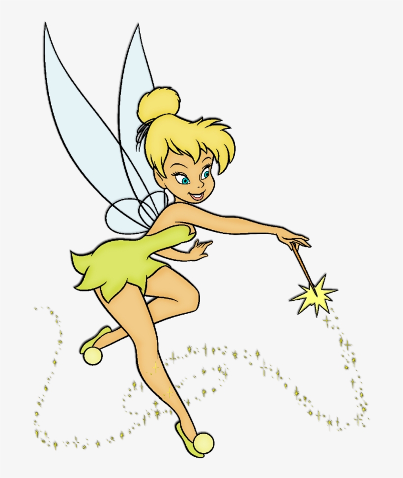 Imágenes De Campanita - Peter Pan And Tinkerbell Clipart, transparent png download