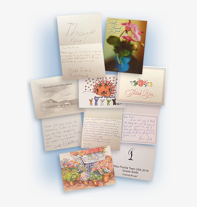 Foundation Thankyou Cards - 8 Thank You Note By Tender Thoughts, transparent png download