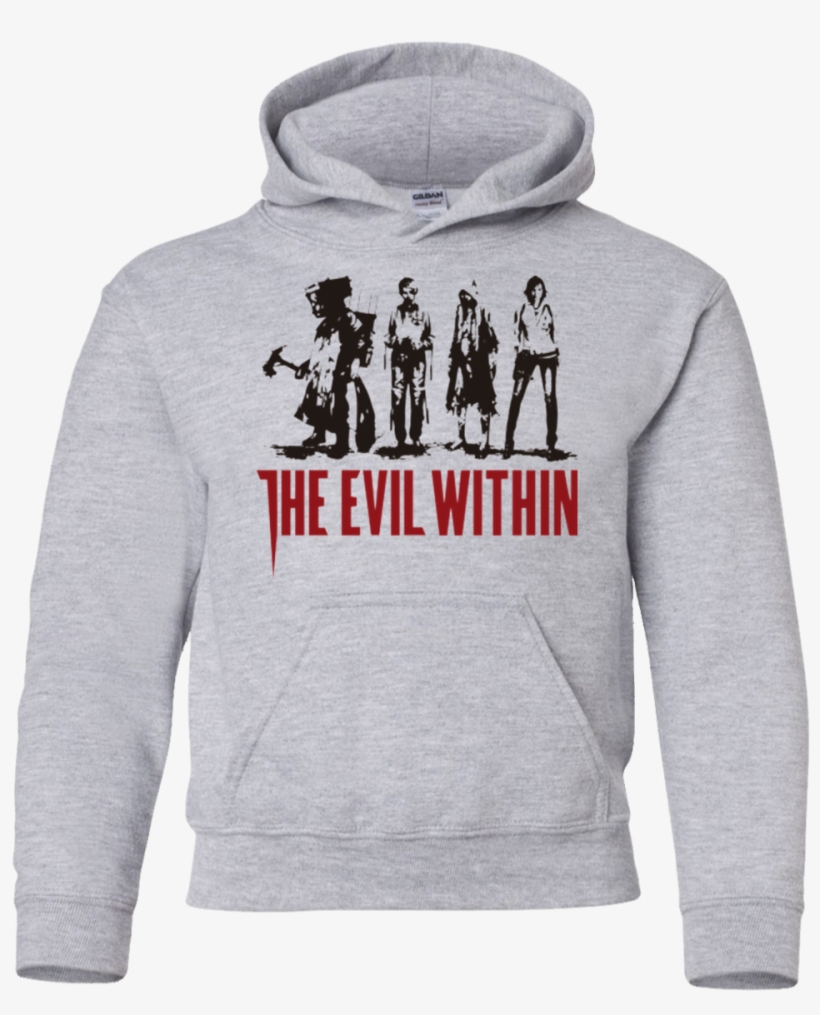 The Evil Within Youth Hoodie - Hoodie, transparent png download