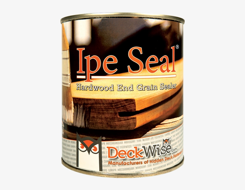 Ipe Seal End Grain Sealant From Deckwise - Deckwise Ipe Seal Hardwood Endgrain Sealant, 1 Qt Can, transparent png download