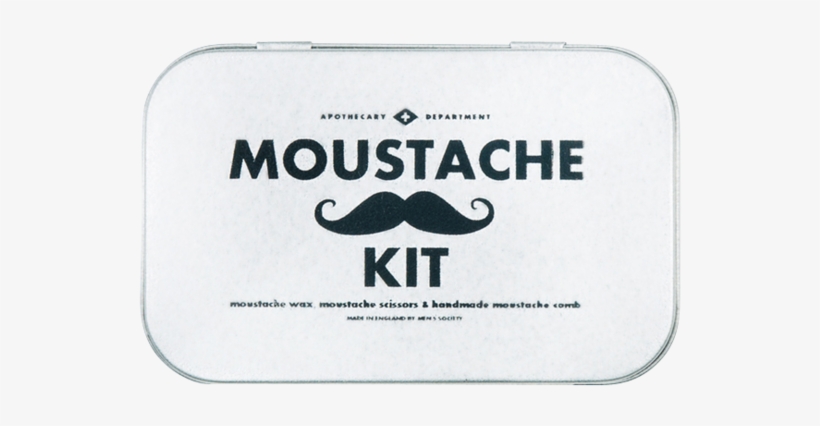 Men's Society - Mustache Grooming Kit, transparent png download