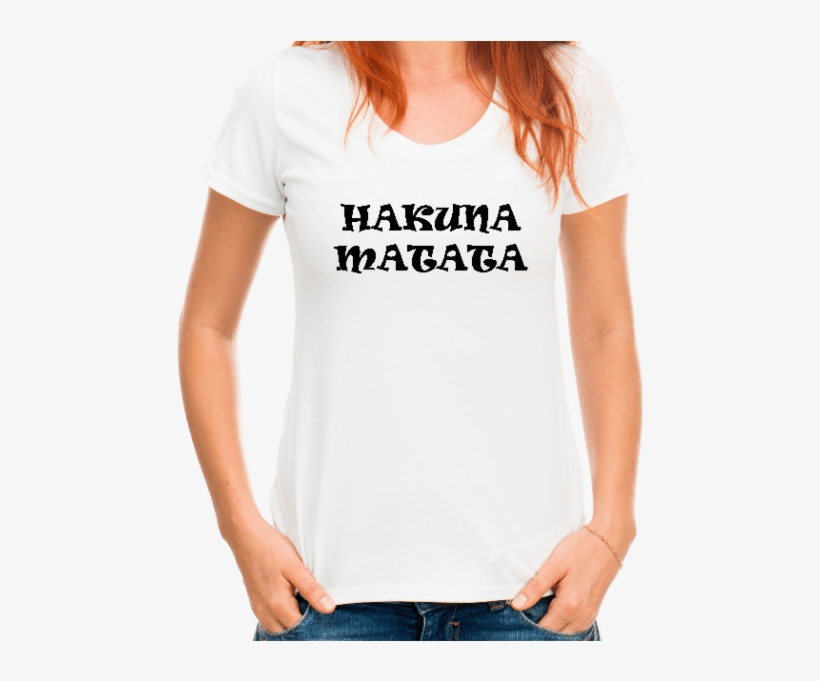 Hakuna Matata Women's T-shirt - Faith Hope Love T Shirt Design, transparent png download