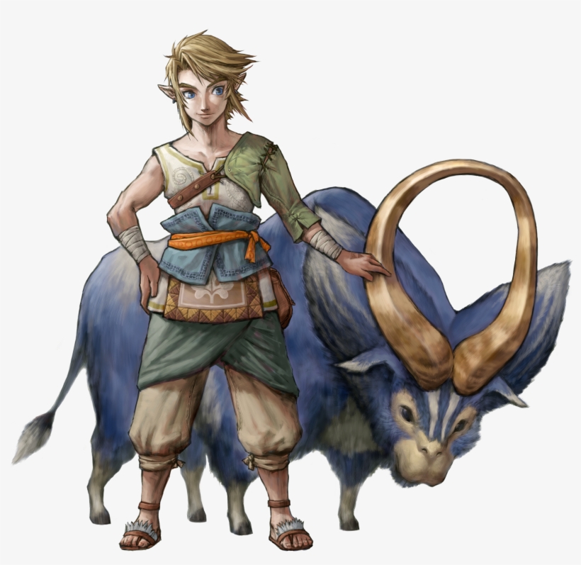 Travel Between Worlds Of Light And Dark To Save Hyrule - Link Twilight Princess Village, transparent png download