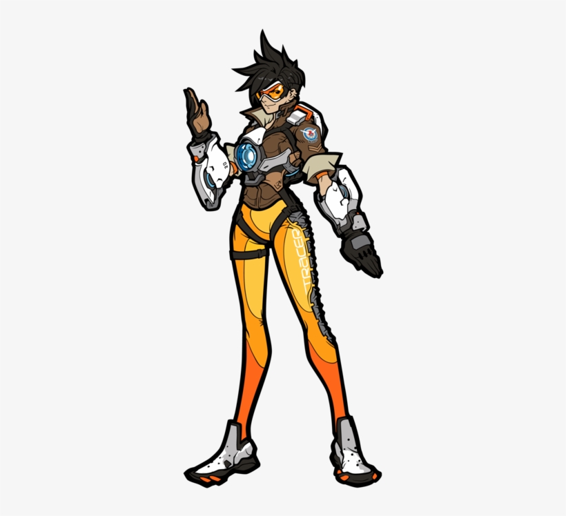 Tracer - Figpin Overwatch, transparent png download