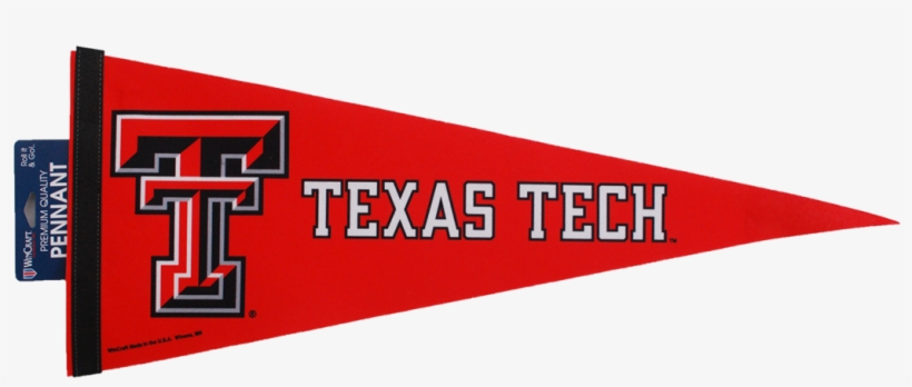 Red Pennant Double T / Texas Tech - Texas Tech University, transparent png download