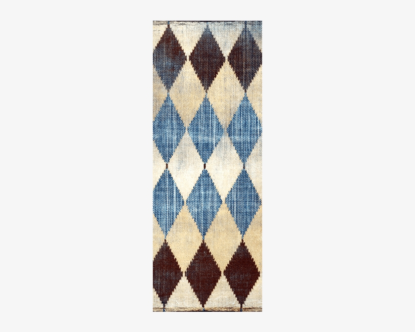 Vintage Shabby Pattern Door Mural Textures Eazywallz - Illustration, transparent png download