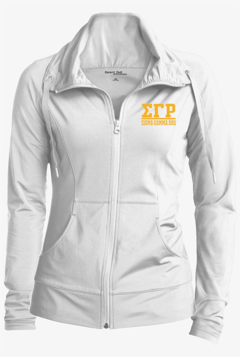 Sigma Gamma Rho Womens Customized Stretch Full-zip - Zipper, transparent png download