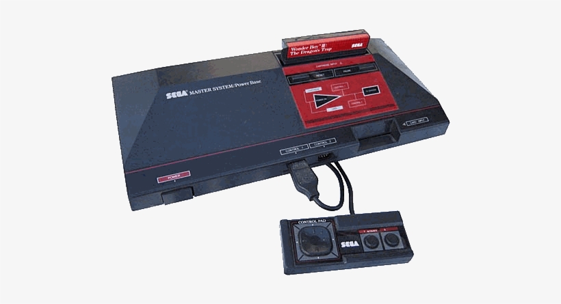 The Sega Master System - Console Sega Master System, transparent png download