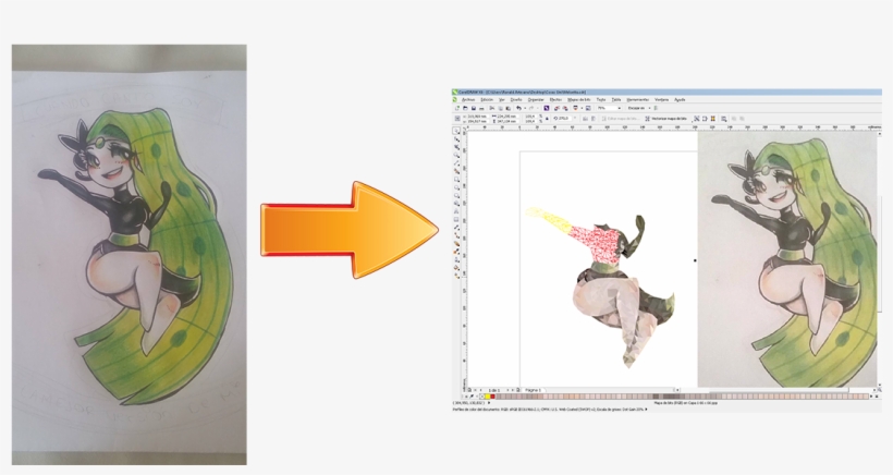 First I Make It On Traditional Art Using Colors And - Portable Network Graphics, transparent png download