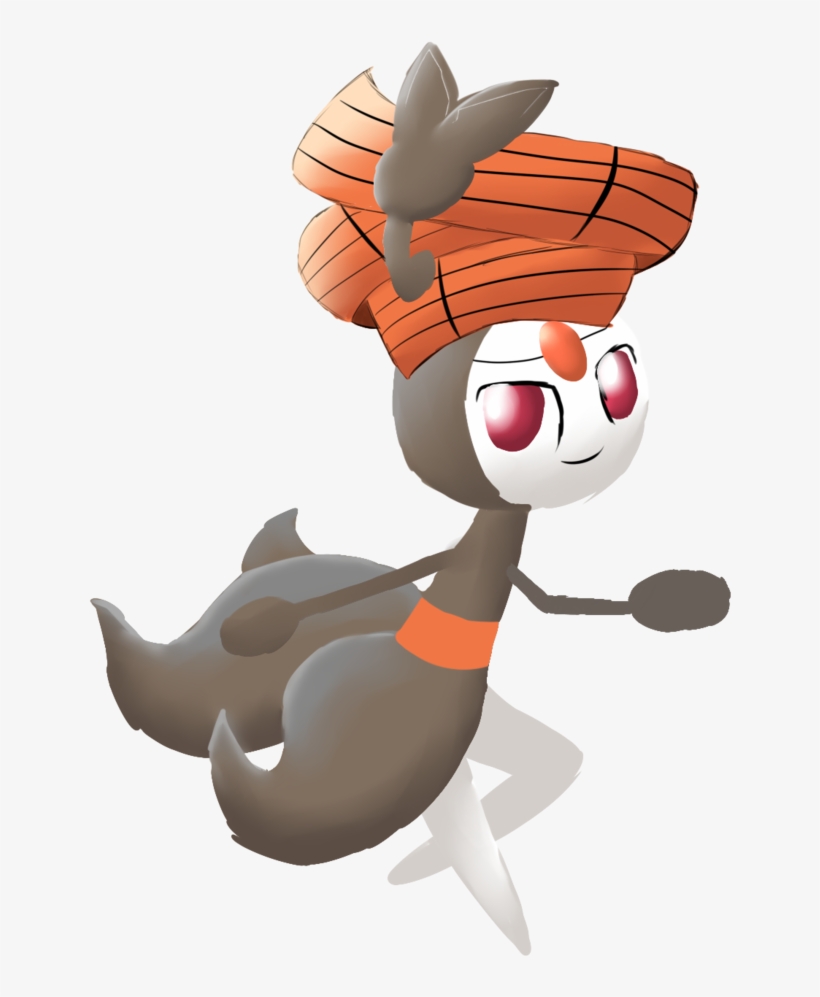 Meloetta By Magicbirdie - Cartoon, transparent png download