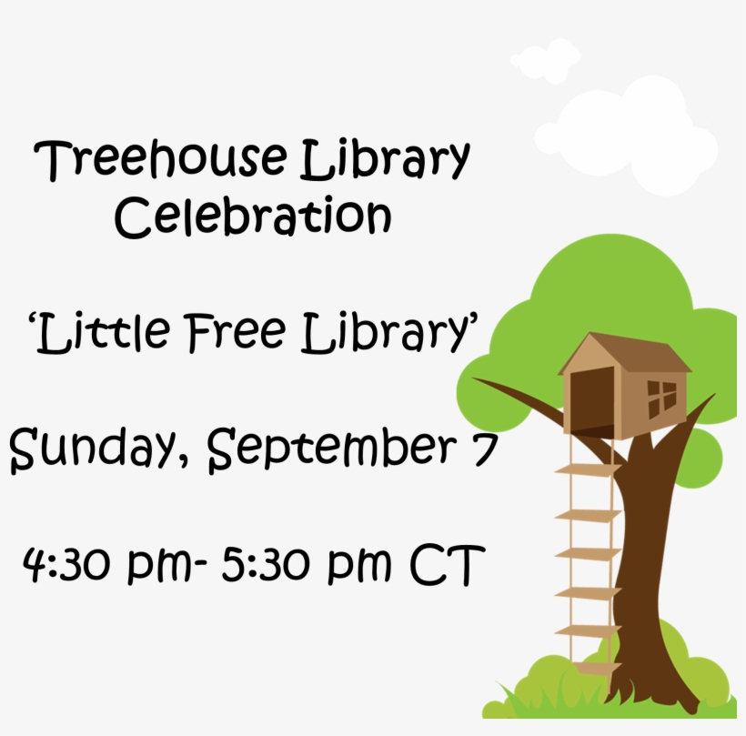 Climb Into The Treehouse And Read A Book Louise Kreher - Love, transparent png download